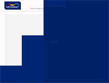 Tablet Screenshot of letscolourproject.com